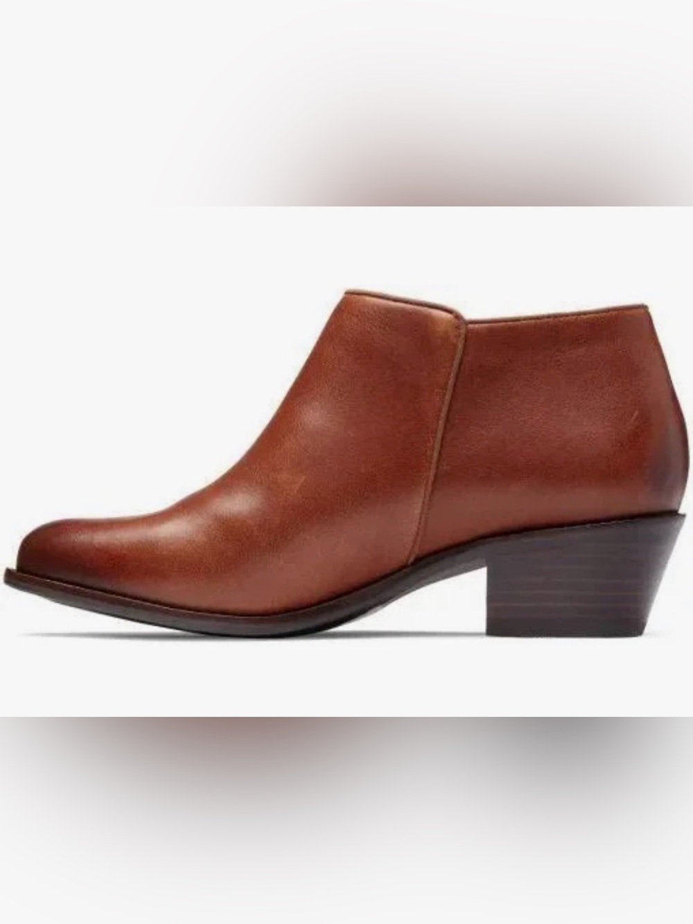 VONIC JOY JOLENE ANKLE BOOTIES MOCHA COMFORT ARCH SUPPORT 8.5 MEDIUM - Picture 2 of 13